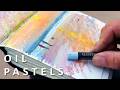 Oil Pastels | sketching with the Lightwish soft oil pastels set