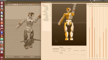 NASA Valkyrie in Gazebo (0 gravity), controlled with director joint control interface