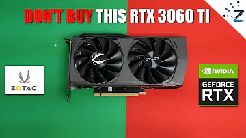 DO NOT BUY the 3060 Ti from Zotac - Twin Edge Non OC Review