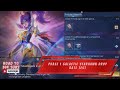 Drop Rate Test Fanny Legend Skin Galatic Starhawk Premium Supply Event Phase 1 MLBB