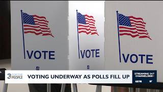 Voting underway as polls fill up