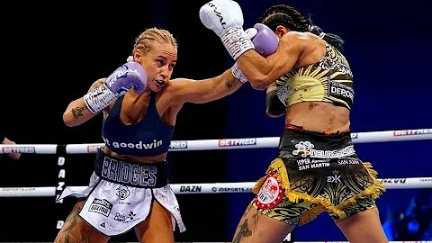 Ebanie Bridges Vs Maria Cecilia Roman Highlights (...