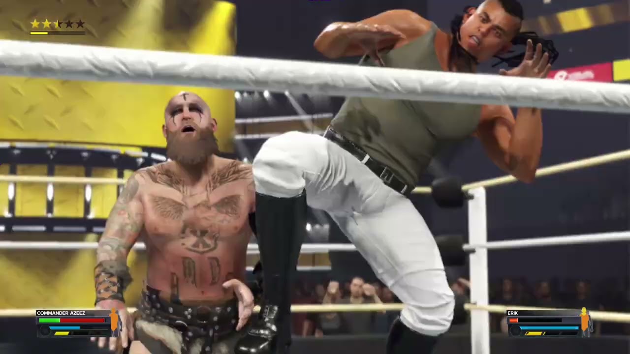 Commander Azeez vs. Erik.