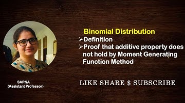 Binomial distribution and its additive property | by Sapna |@billionaireicon3311