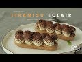 티라미수 에클레어 만들기 : Tiramisu Eclair Recipe - Cooking tree 쿠킹트리*Cooking ASMR