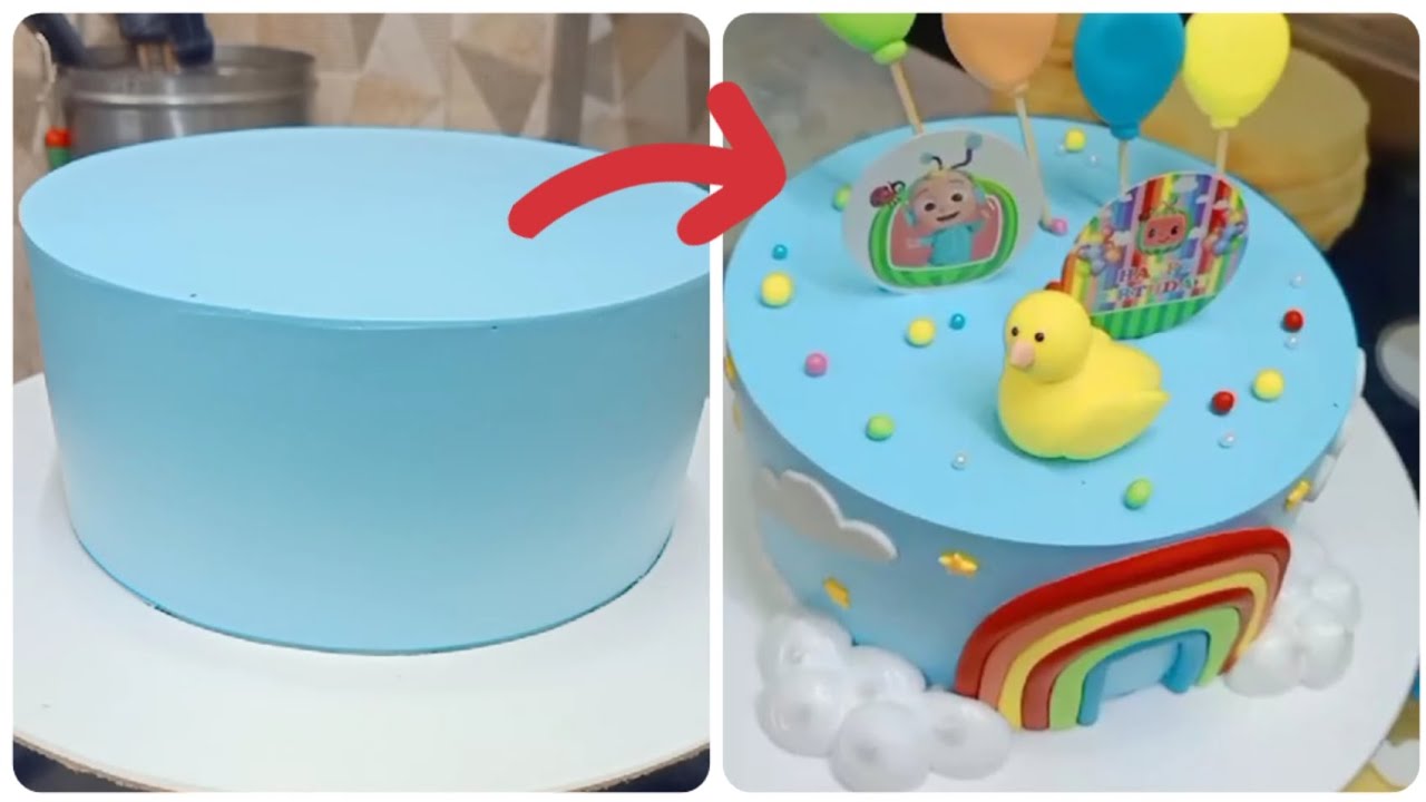 making Coco melon theme cake || Coco melon custom cake 🎂 - YouTube