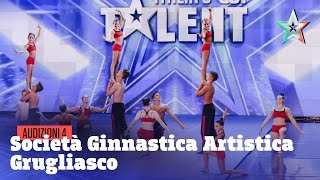 Le capriole della Società Ginnastica Acrobatica Grugliasco