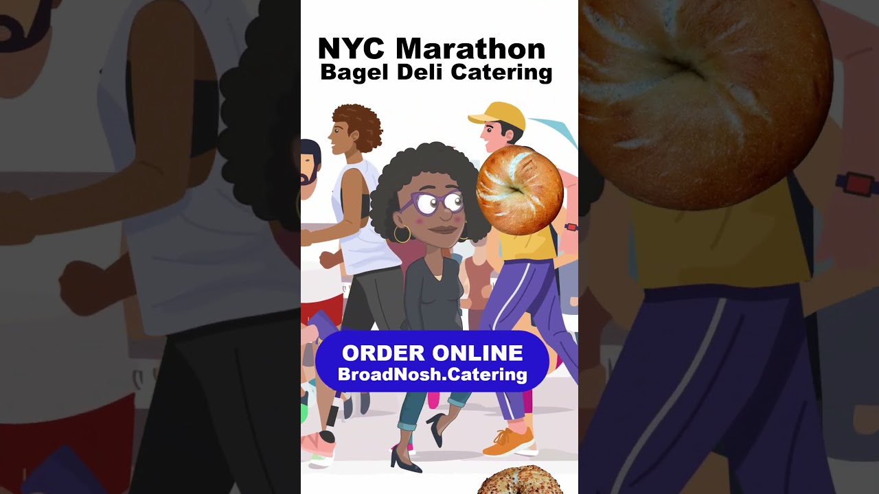 The Best Bagel Deli In Nyc For Marathon Catering #NYCMarathon #Catering Broad Nosh Bagel Deli Catering NYC