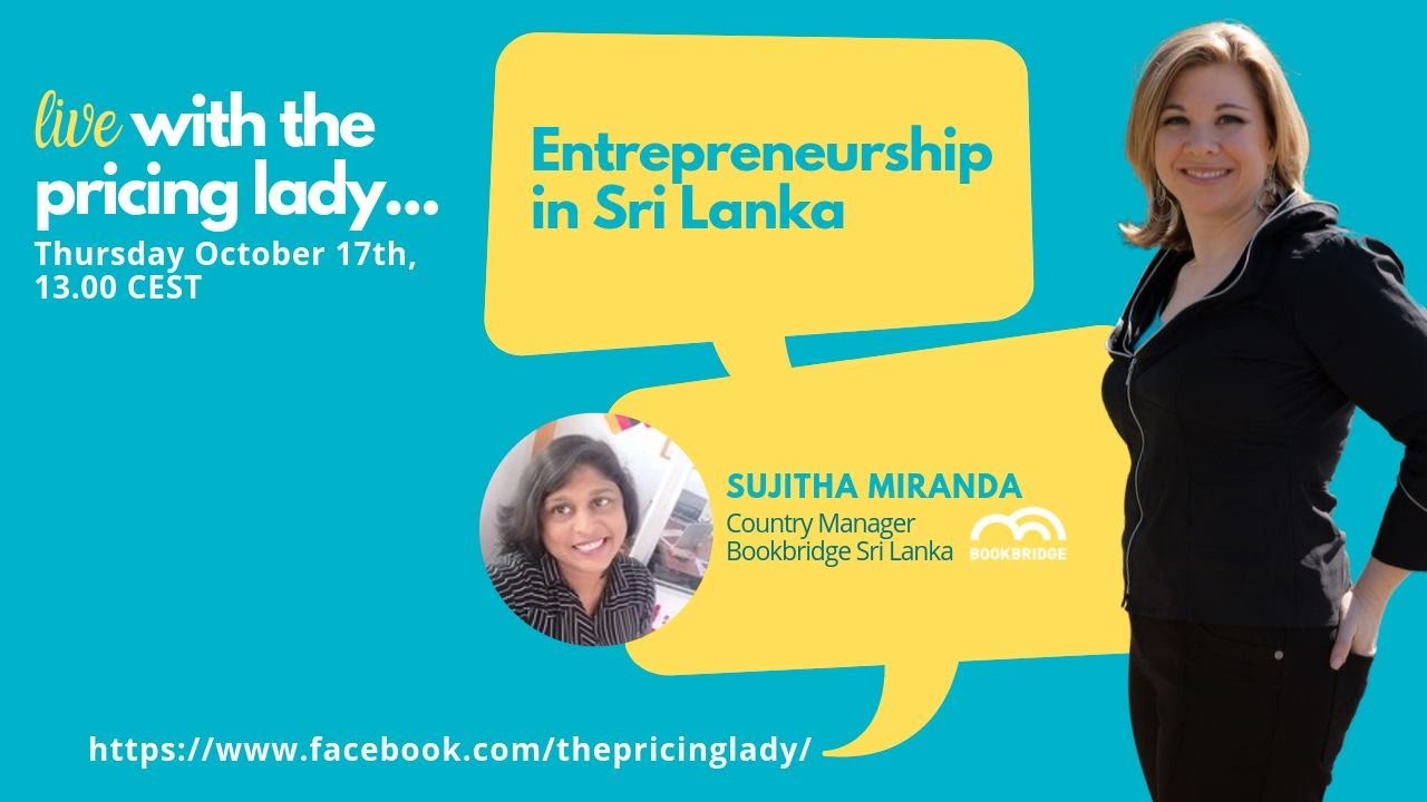 E09 Live with the Pricing Lady: Entrepreneurship in Sri Lanka with Sujitha Miranda