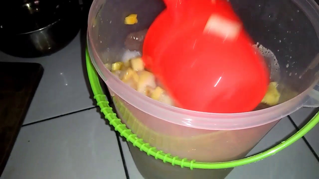  Cara bikin es buah  nanas segar ala rumahan Cocok juga 