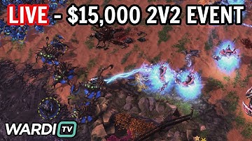 LIVE : $15,000 2V2 CIRCUIT FINALS DAY 3 - SERRAL , UTHERMAL AND MORE [StarCraft 2]