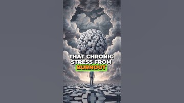 The Hidden Impact of Burnout  Shrinking Your Brain and How to Combat It #shorts  #burnoutrecovery
