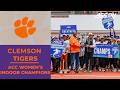 Clemson wins the 2026 ACC Women's Indoor Title | 2026 ACC Indoor Championship