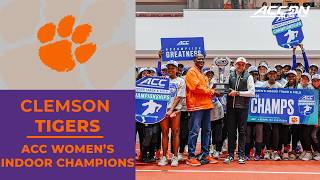 Clemson wins the 2026 ACC Women's Indoor Title | 2026 ACC Indoor Championship