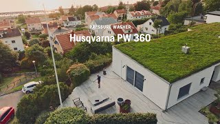 Features and benefits Husqvarna Pressure Washer PW 360