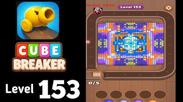 Cube Breaker level 153 hard level Guide Walkthrough Solution