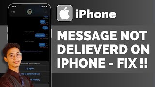 Message Not Delivered On iPhone - iPhone Text Message Not Delivered !