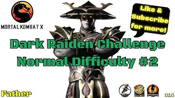 Dark Raiden Challenge: Normal Difficulty #2 | Mortal Kombat X Mobile