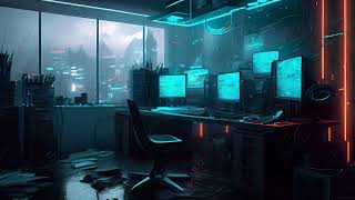 Live Wallpaper Anime HD/4K - Cyberpunk Office