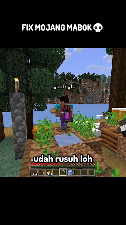 MOJANG MABOK LAGI💀