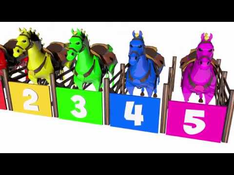 ფერების სწავლა ჯადოსნური ცხენებით/learning colors with magic horses