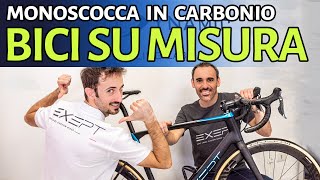 Vi presento la BICI IN CARBONIO MONOSCOCCA SU MISURA Made in Italy! -  YouTube