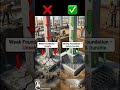 Weak Foundation vs Strong Foundation – The Hidden Truth Behind Safe Buildings!#shorts #construction