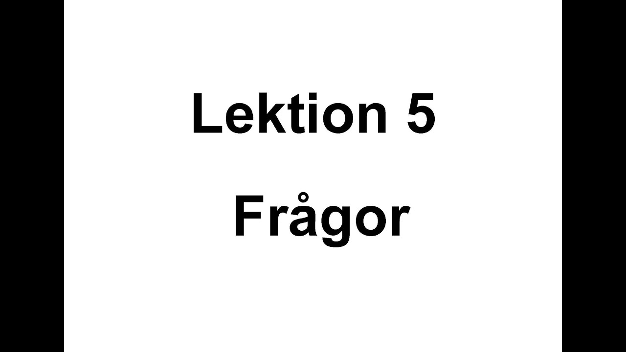 Svenska nybörjare 8 Svenska nybörjare 8
