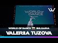 Valeriia Tuzova Studio Division WideView World Of Dance Bulgaria 2025 WODBG25