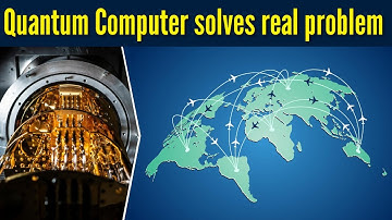 Tiny Quantum Computer solves real optimisation problem | QAOA to solve Tail-Assignment Problem