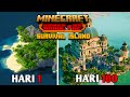 100 Hari Di Minecraft Hardcore Tapi Survival Island