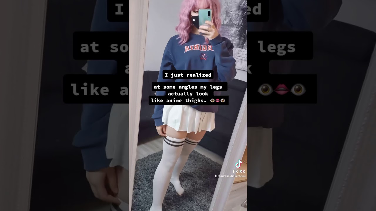 Egirl with thigh highs 💕🥵 - YouTube