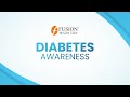 Diabetes awareness  in english  fusion health care