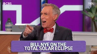 Celebrity Bill Nye Explains The Total Solar Eclipse Through Simulation| The Talk Net Worth