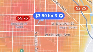 New Uber Surge in effect. The good the bad and the ugly.