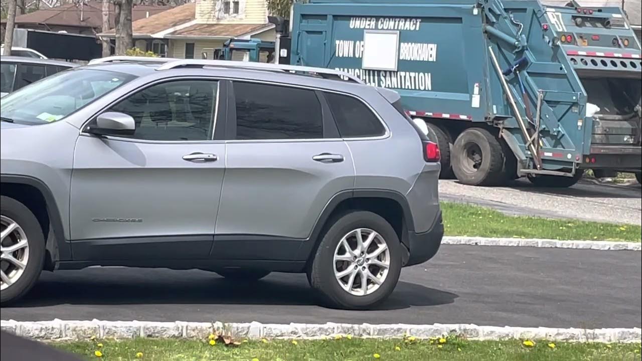 Town of Brookhaven CCC Heil Garbage Truck B7 Picking Up Trash YouTube