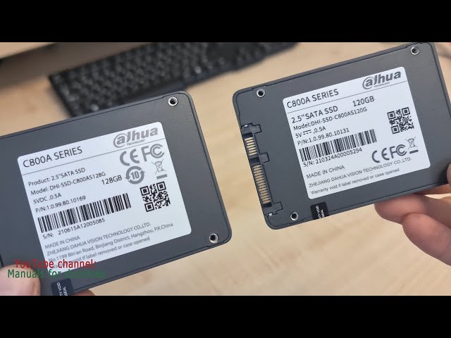 DAHUA - SSD-C800AS120G VS SSD-C800AS128G - YouTube