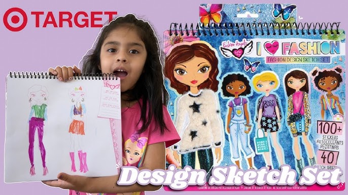 Fashion Angels Fashion Angels Sketch & Design Make-up Artist Sketch Set :  Target