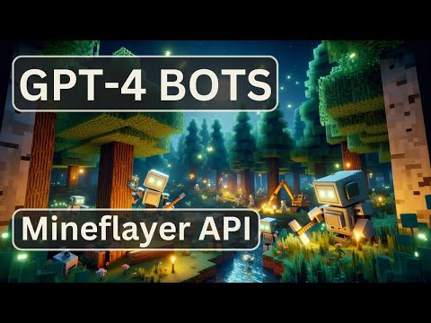 Demo: Command Bots with GPT-4 (Minecraft | Mineflayer API)