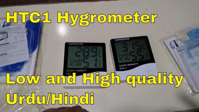 Digital Hygrometer/Thermometer Comboinstruments HTC1