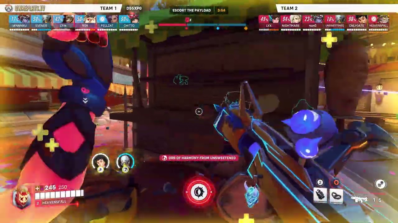 Defense was a complete lockdown—Spawn B turned into a ... by HEAVENSFALL — Overwatch 2 Replay D55XPG