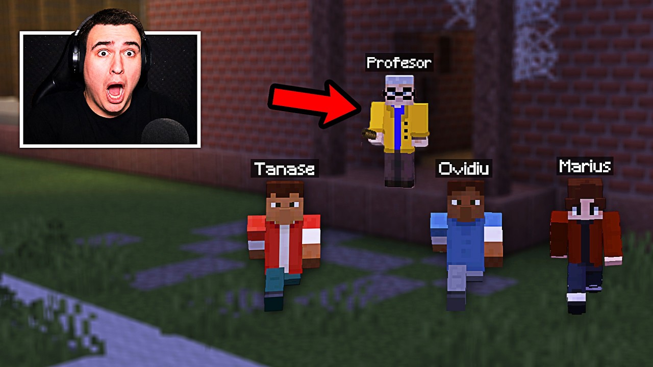 Am evadat din Școala Nr.66.. dar am fost urmăriți! (Minecraft)