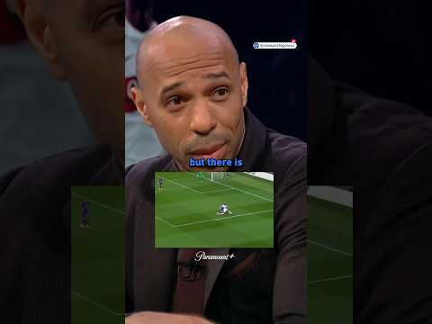 Thierry was perplexed by Joao Cancelo’s decision to attempt to tackle Ousmane Dembele 