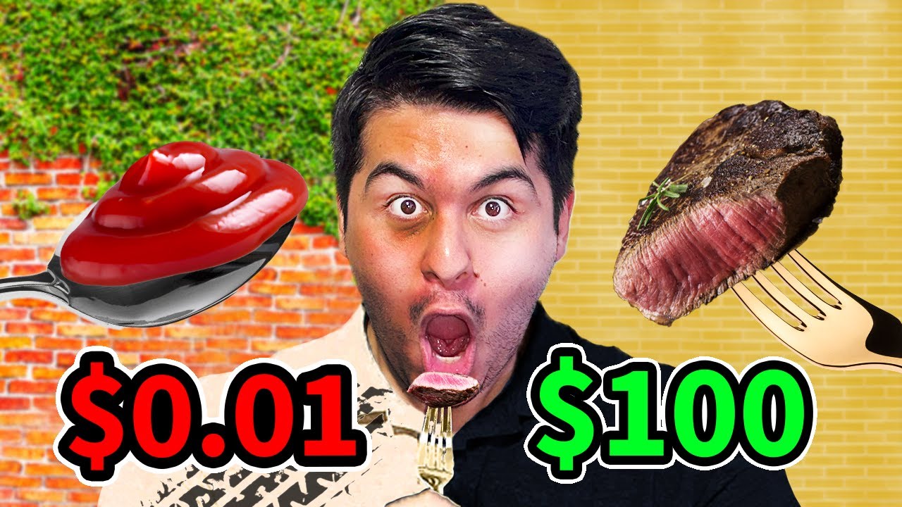$0.01 vs $100 Meal