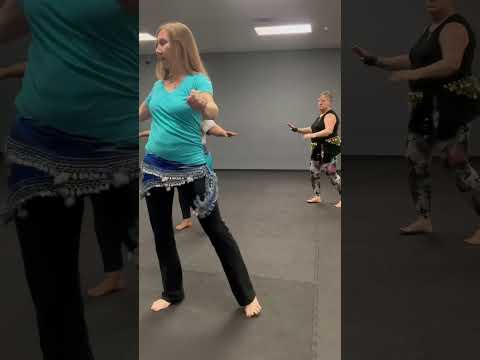 Complex Flowy Section Of Zeina Beginner Belly Dance Choreography By Anna Ahlam Academy 