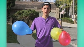 Shirt Change with Balloons