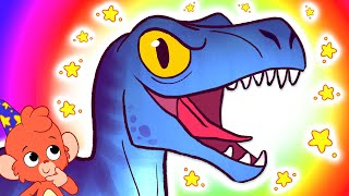 Club Baboo | Learn Velociraptor facts for kids | Dinosaur ABC and more dino fun with Baboo