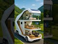 Futuristic 3-Story RV House on Wheels | Luxury Mobile Living | AI #adventure #shorts #dreamrv