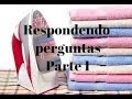 Passa roupa e fala... respondendo perguntas parte 1