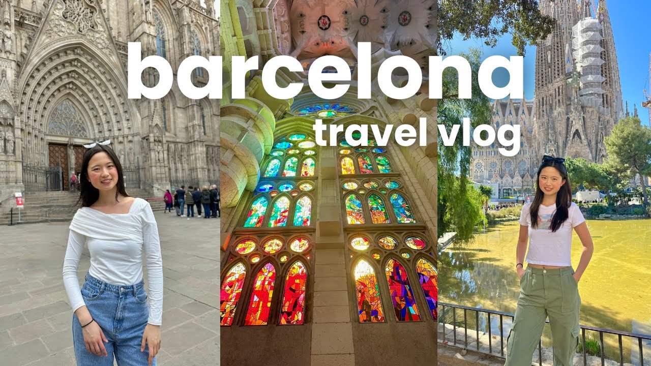 BARCELONA TRAVEL VLOG 🇪🇸 ideal itinerary, things to do, activities ...